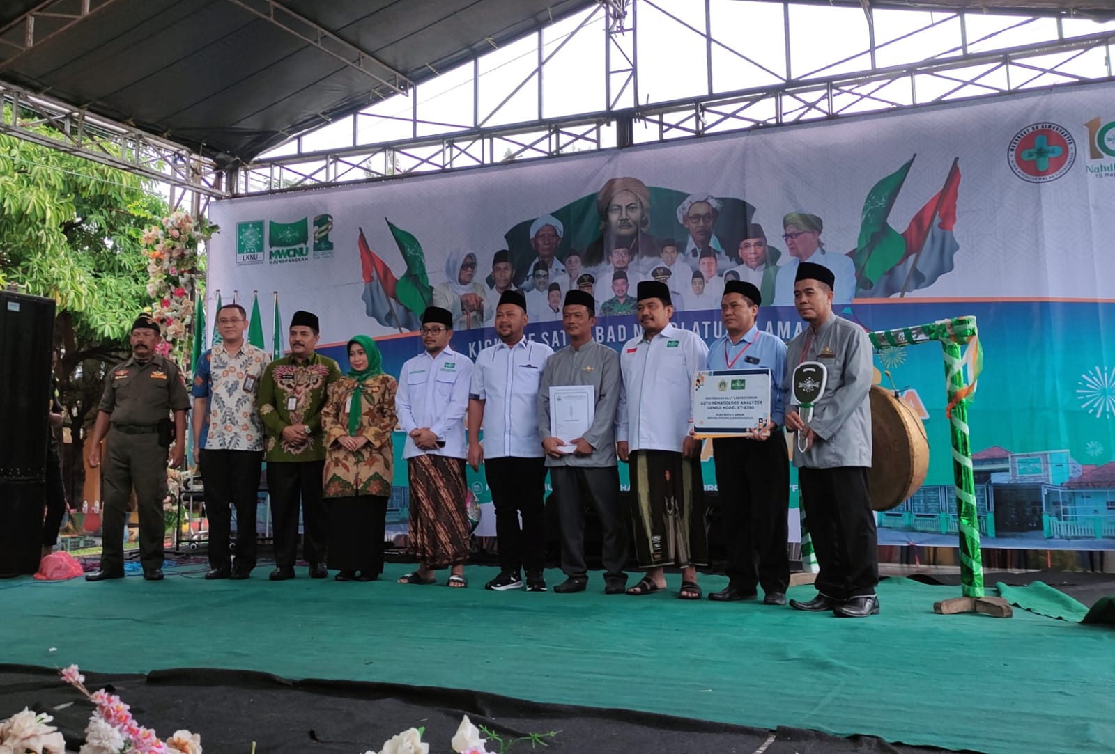 Peresmian Klinik Mabarrot Al Mustasyfa MWC NU Ujungpangkah