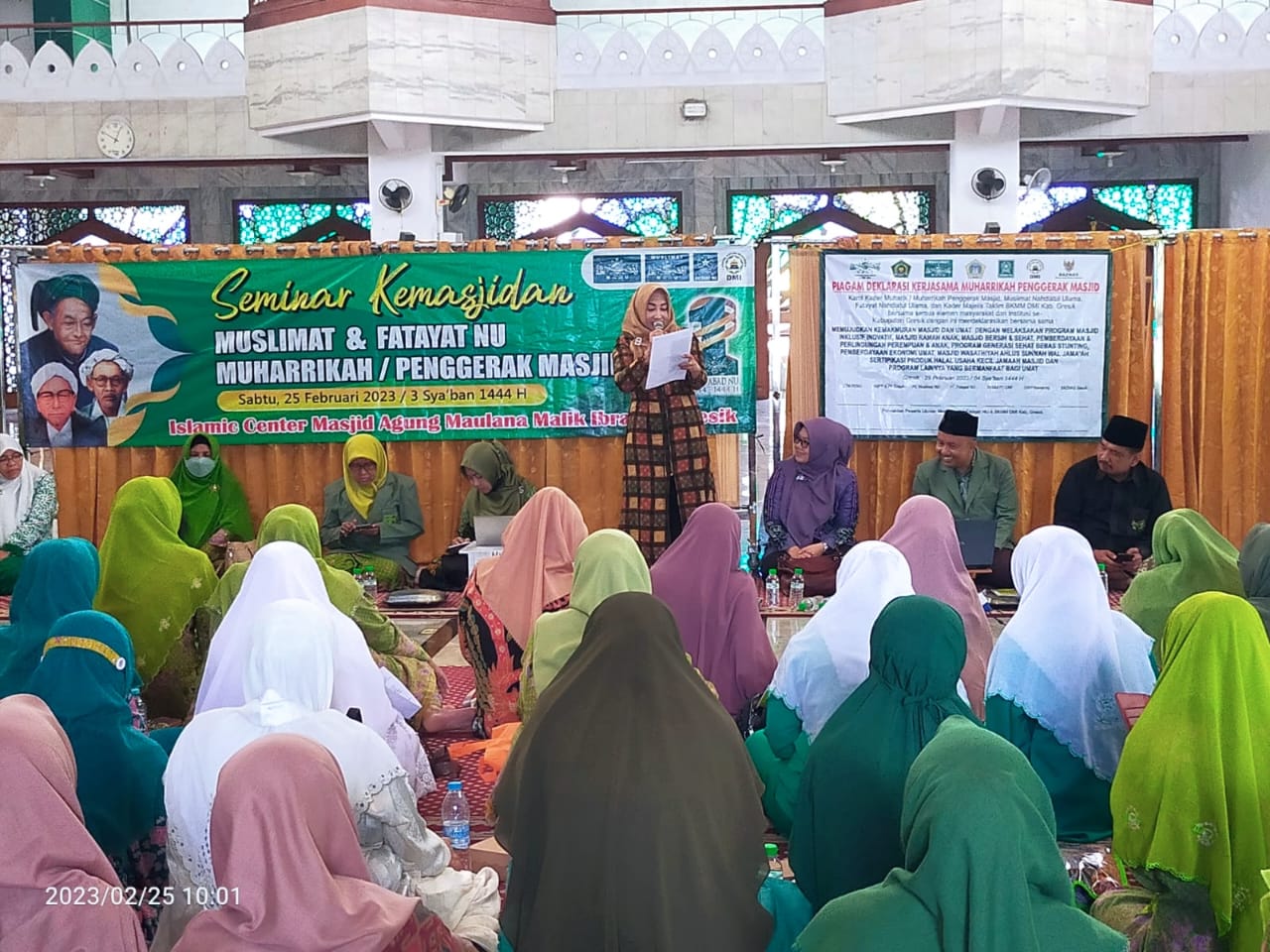 Seminar Muharrikah LTM NU Cabang Gresik