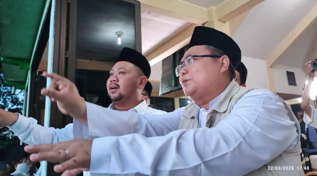 Gus Yani saat hadiri proses Rukyatul Hilal