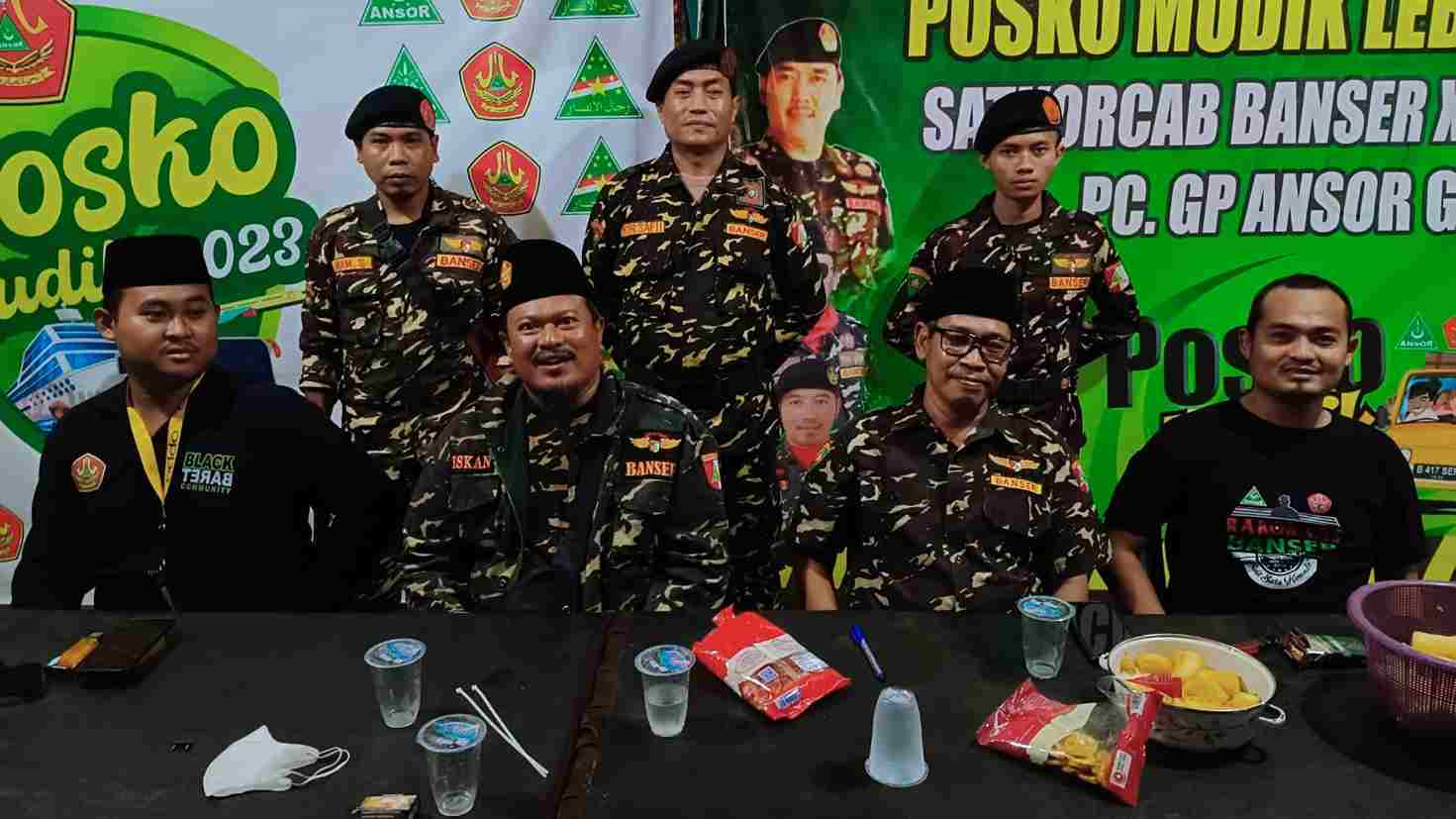 Posko Mudik Banser Gresik