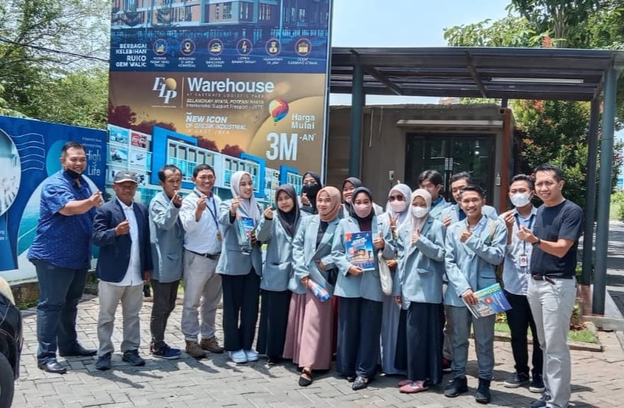 Mahasiswa STEI Kanjeng Sepuh Sidayu Lakukan Kunjungan di AKR Land Gresik