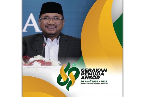 Ketua Umum PP GP Ansor, Gus Yaqut Cholil Qoumas. Foto: instagram @gusyaqut/NUGres