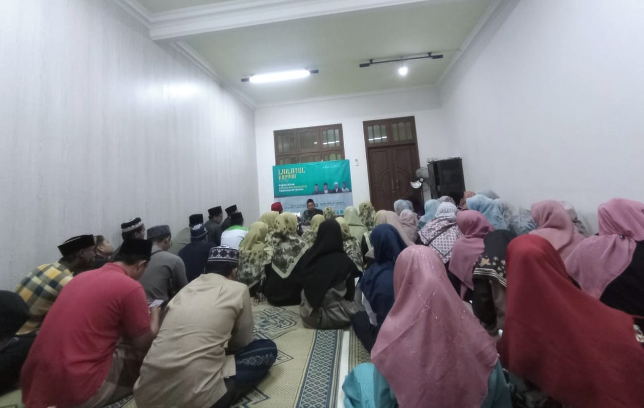 Pertemuan Kesembilan Lailatul Kopdar MWCNU Bungah, Senin (3/4/2023) malam, di Kantor MWCNU Bungah. Foto : LTN MWCNU Bungah/NUGres