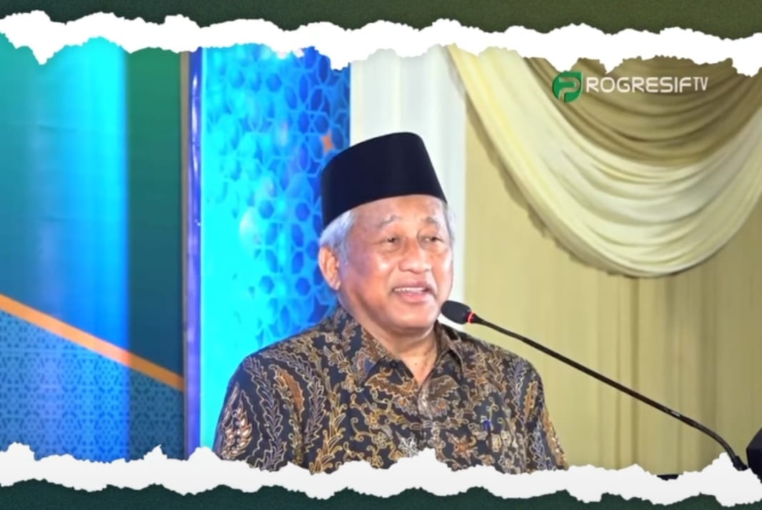 Pesan Prof Dr Ir KH Mohammad Nuh, DEA bagi Walisantri. Foto: Tangkapan layar reels @progresiftv/NUGres