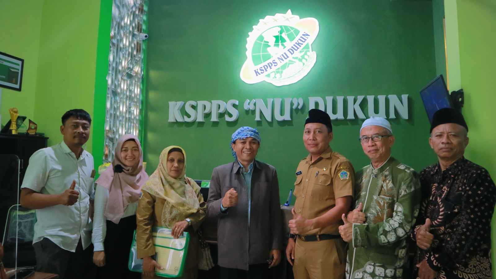 OPTIMIS. KSPPS NU Dukun ikuti ajang penilaian koperasi sehat dalam rangka Hari Koperasi 2023. Foto: Syafik Hoo/NUGres