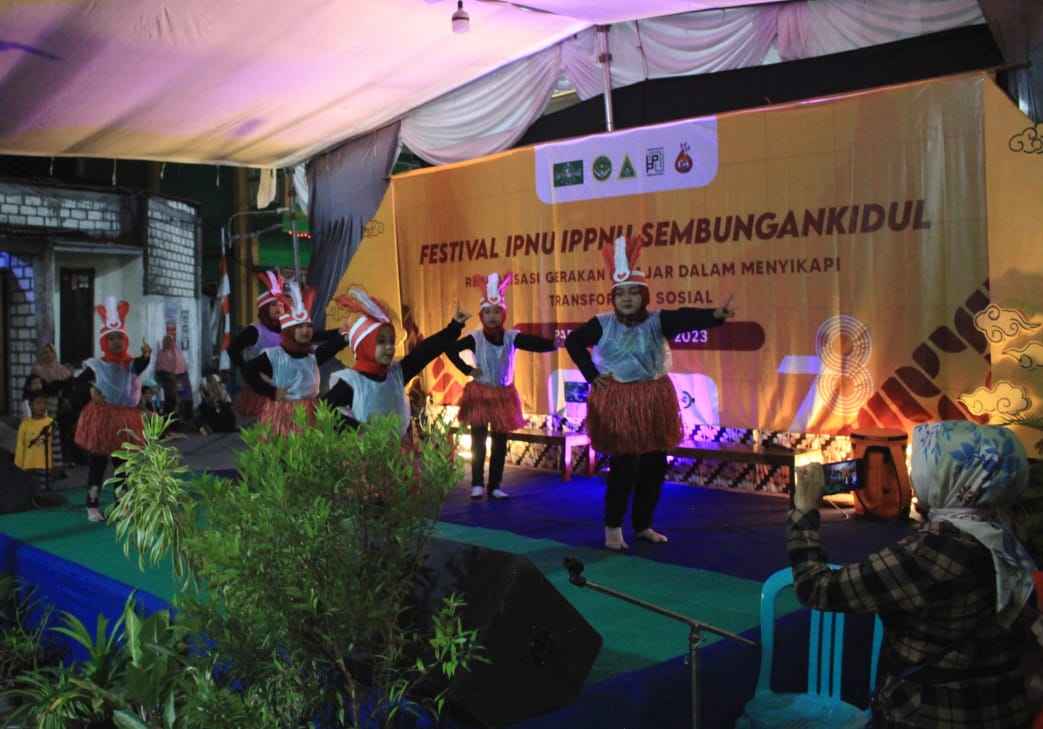 Festival IPNU IPPNU Sembungankidul Kecamatan Dukun, Gresik, memperingati Kemerdekaan ke 78 Republik Indonesia. Foto: dok IPNU IPPNU Sembungankidul/NUGres