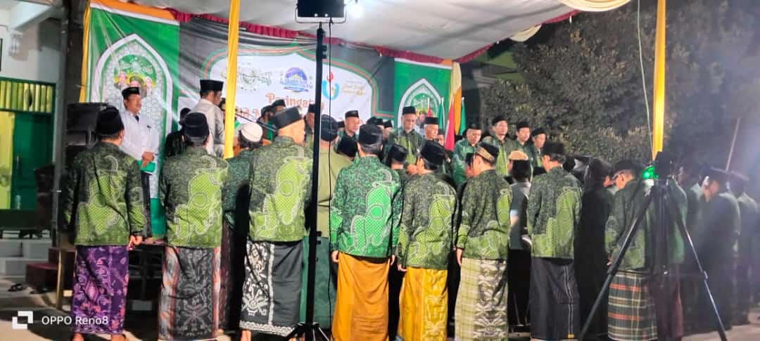 Pelantikan Pengurus Ranting Nahdlatul Ulama Petung masa khidmat 2023 - 2028, Senin (23/10/2023). Foto: dok PRNU Petung/NUGres