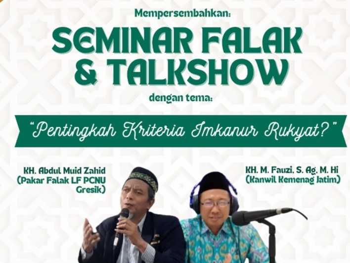 LFNU Cabang Gresik Menggelar Madrasah Falakiyah Seminar Falak dan Talkshow pada 28 Oktober 2023. Foto/Ilustrasi: dok PC LFNU Gresik/NUGres