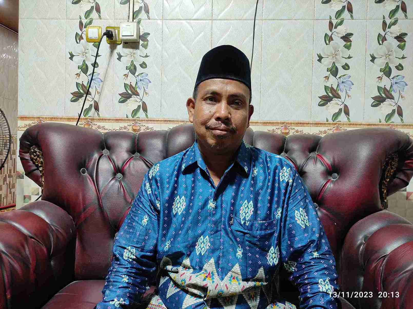 Ketua MWCNU Sidayu masa khidmat 2023 - 2028, H Muhammad Asrofil, S.Ag. Foto: Chidir/NUGres