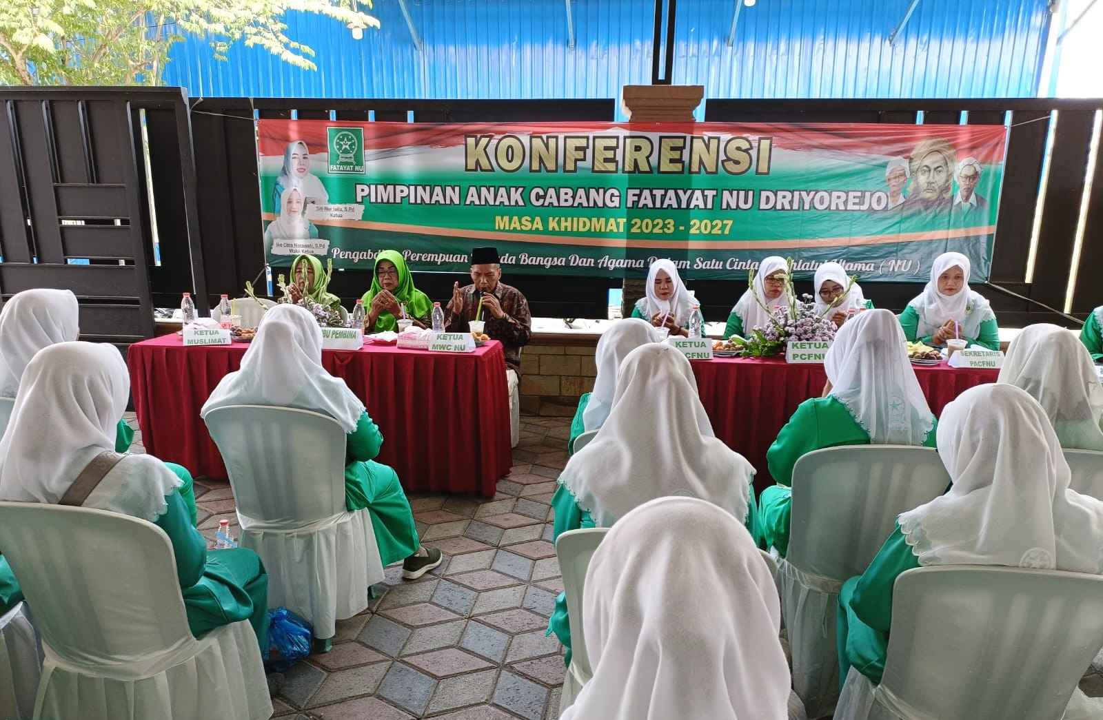Konferensi Pimpinan Anak Cabang Fatayat NU Driyorejo 2023 - 2027 digelar pada Ahad (26/11/2023) di Ranting NU Randegansari, Driyorejo Gresik. Foto: dok Fatayat NU Driyorejo/NUGres