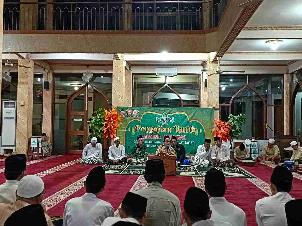 Menjaga warisan ulama, MWCNU Kebomas selenggarakan Ngaji Kitab Sullamut Taufiq, Rabu (17/1/2024). Foto: Luthfi Anshori/NUGres