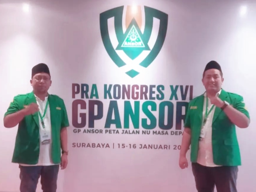 Pimpinan Cabang Gerakan Pemuda Ansor Gresik mengikuti Pra Kongres XVI GP Ansor, Zona II di Surabaya 15 - 16 Januari 2024. Foto: dok PC GP Ansor Gresik/NUGres