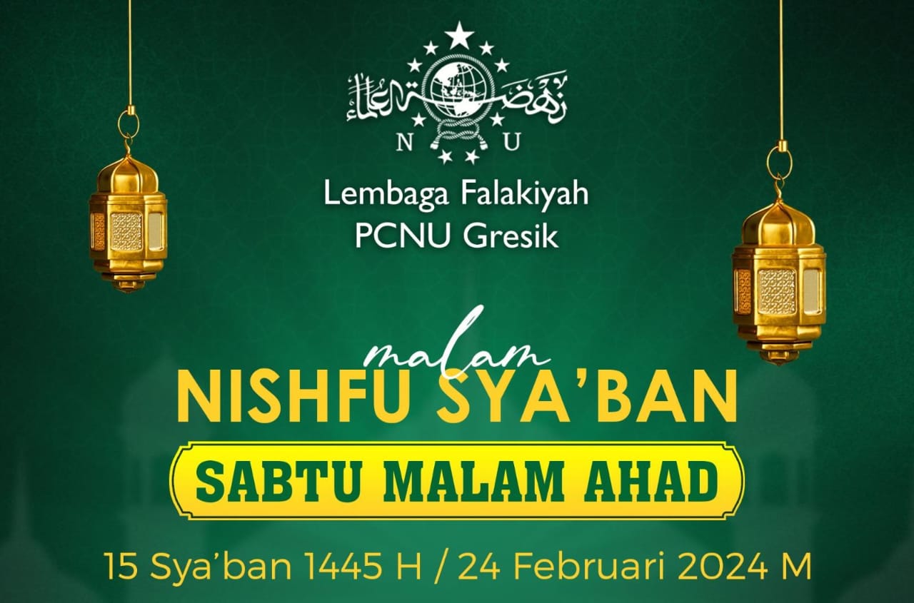 Siaran malam Nisfu Sya'ban 1445 Hijriah. Foto/ilustrasi: Instagram official @lfnu_gresik/NUGres