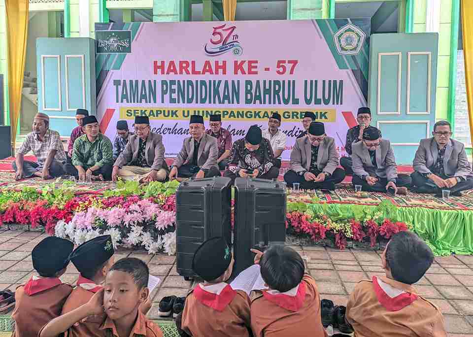 Peringatan Halah ke-57 Taman Pendidikan Bahrul Ulum Sekapuk Ujungpangkah Gresik, Rabu - Kamis (6 - 7/3/2024). Foto: dok TP Bahrul Ulum Sekapuk/NUGres