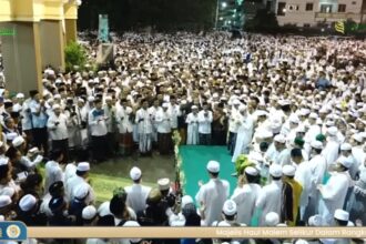 Dokumentasi Majelis Haul Malem 21 Ramadhan PP Mambaus Sholihin tahun 1444 Hijriah/2023. Foto: tangkapan layar YouTube Alfikrah Channel/NUGres