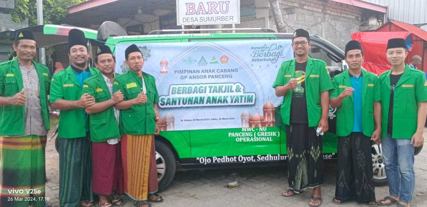 launching mobil operasional. Kendaraan ini kata dia, akan mendukung mobilitas PAC GP Ansor, Banser, dan MDS RA Panceng. Foto: dok PAC GP Ansor Panceng/NUGres