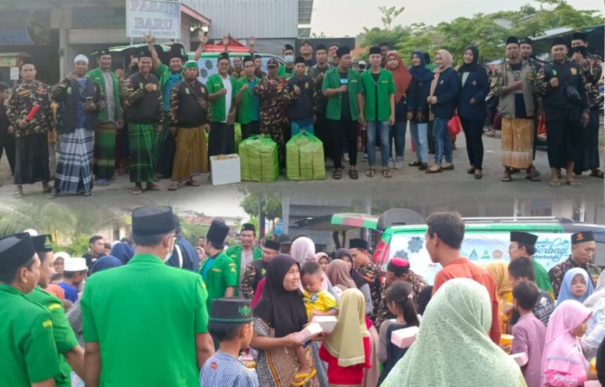 Momentum Ramadhan, Pimpinan Anak Cabang GP Ansor Panceng menjadi upaya memperkuat eksistensi organisasi. Foto: dok PAC GP Ansor Panceng/NUGres