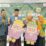 Pimpinan Anak Cabang IPNU IPPNU Manyar memperkenalkan bentuk maskot pembangunan organisasi yang mereka juluki Yuk Ma dan Cak Yar. Foto: dok PAC IPNU IPPNU Manyar/NUGres