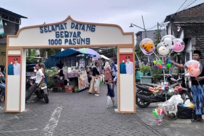 Sempat terhenti, warga Desa Drancang Menganti Gresik kembali Gelar Rioyo Pasung. Foto: Nensi Indriati/NUGres