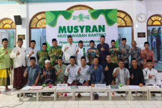 Musyawarah Ranting NU Mojopurowetan Bungah Gresik untuk kepengurusan masa khidmat 2024 - 2029. Foto: Ahmad Mubarok/NUGres
