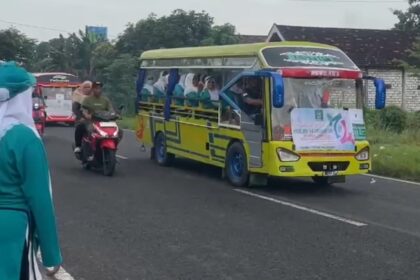 Ratusan kader Fatayat NU Dukun memperingati dengan meriah Harlah ke-74 Fatayat NU, Rabu (24/4/2024). Foto: dok PAC Fatayat NU Dukun/NUGres