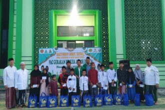 Pimpinan Anak Cabang (PAC) GP Ansor Dukun Gresik menggelar berbagai rangkaian kegiatan di penghujung Ramadhan 1445 H, Sabtu (6/4/2024). Foto: dok PAC GP Ansor Dukun