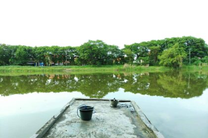 Telaga Rambit merupakan jejak peninggalan Kanjeng Sepuh Sidayu. Letaknya berada di Desa Purwodadi, Kecamatan Sidayu Kabupaten Gresik. Warga setempat menjaga kelestarian Telaga Rambut dengan cara memanfaatkan air baku guna kebutuhan sehari-hari. Telaga Rambit memang menampung air di musim hujan. Kendati demikian, konon keistimewaan telaga ini tidak pernah mengering di musim kemarau. Bagi kalangan anak-anak muda di Kabupaten Gresik, Telaga Rambit dikenal sebagai salah satu spot fotografi terbaik dengan suasana pedesaan. Udara di lingkungan Telaga Rambit yang teduh, dilingkari pepohonan besar, hingga waktu musim rekahnya Bunga Teratai, menjadikan Telaga Rambit memiliki seikat pesona pemandangan yang padu dan harmonis. Foto: dok Chidir/NUGres