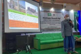 Kelompok Bimbingan Ibadah Haji dan Umroh (KBIHU) MWCNU Bungah siap lepas 117 calon jamah haji (CJH) pada Rabu (29/05/2024) besok, di Universitas Qomaruddin. Foto: dok LTN MWCNU Bungah/NUGres