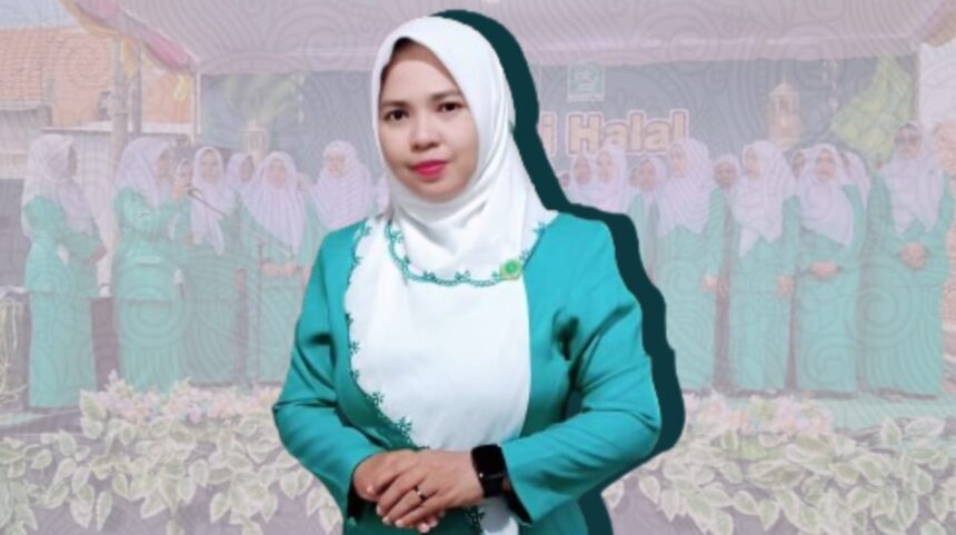 Ketua Pimpinan Anak Cabang (PAC) Fatayat NU Cerme masa khidmat 2023 - 2027, Nurul Imamah. Foto: ist/NUGres