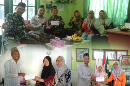 Peringati bulan Muharram dan ringankan beban warga NU, Lazisnu Ranting Sidomukti Bungah Gresik salurkan beasiswa pendidikan. Foto: dok Lazisnu PRNU Sidomukti/NUGres