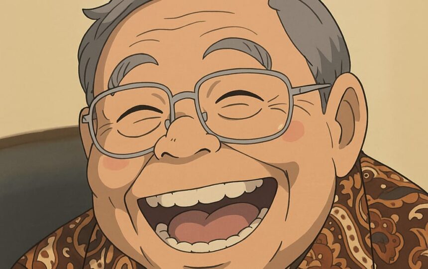 Ilustrasi Gus Dur. Foto: Ai