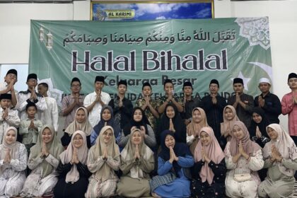 Ikatan Pemuda Keluarga Bendo (IPKB) menggelar acara Halal Bihalal Syawal Idulfitri 1446 Hijriah dengan penuh khidmat pada Jumat, (4/4/2025). Foto: dok IPKB/NUGres