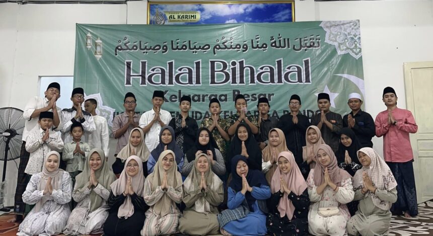 Ikatan Pemuda Keluarga Bendo (IPKB) menggelar acara Halal Bihalal Syawal Idulfitri 1446 Hijriah dengan penuh khidmat pada Jumat, (4/4/2025). Foto: dok IPKB/NUGres