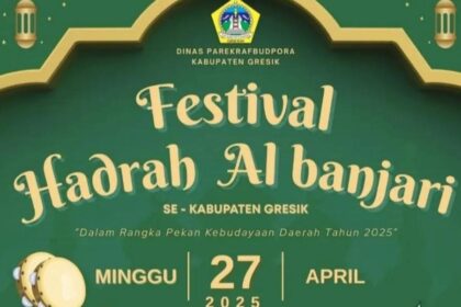 Pekan Kebudayaan Daerah 2025 akan digelar pada 27 April 2025 di Islamic Center, Kecamatan Balongpanggang, Kabupaten Gresik. Foto/ilustrasi: Instagram @pemkabgresik/@gresiktourisme.official