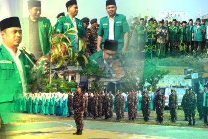 Semarak Harlah ke-91 GP Ansor dan ke-75 Fatayat NU di Benjeng Gresik, Kader NU Kompak Selenggarakan Apel hingga Aksi Tanam Pohon. Foto: dok PAC GP Ansor Benjeng/NUGres