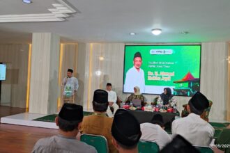 Pengurus Wilayah Lembaga Ta'lif wan Nasyr Nahdlatul Ulama Jawa Timur menggelar Rakorwil dan Seminar Literasi Digital, Sabtu (10/5/2025). Foto: NUGres