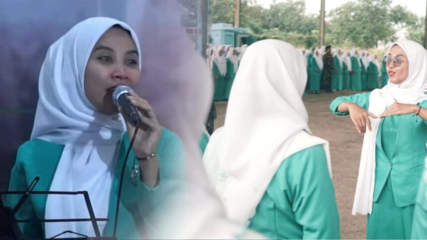 Kiprah kader Fatayat NU penuh talenta dari Kedamean Gresik, Nailul Fauziyah. Foto: ist/NUGres