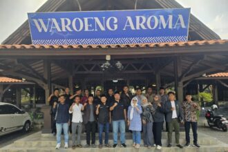 Pimpinan Cabang Gerakan Pemuda Ansor Gresik menggelar pertemuan advokat muda dan ta’aruf pengurus LBH Ansor, Sabtu (10/5/2025). Foto: dok LBH Ansor Gresik/NUGres