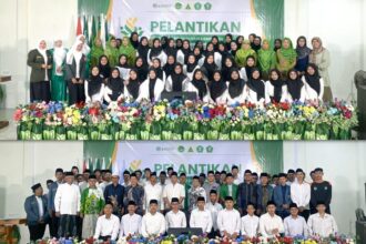 Pimpinan Anak Cabang (PAC) IPNU IPPNU Duduksampeyan Gresik 2025 - 2027 Resmi Dilantik pada Sabtu (3/5/2025) malam. Foto: dok PAC IPNU IPPNU Duduksampeyan/NUGres