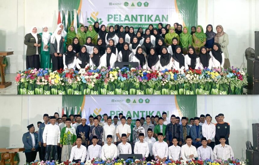 Pimpinan Anak Cabang (PAC) IPNU IPPNU Duduksampeyan Gresik 2025 - 2027 Resmi Dilantik pada Sabtu (3/5/2025) malam. Foto: dok PAC IPNU IPPNU Duduksampeyan/NUGres