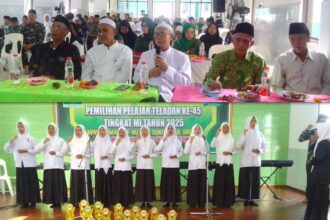 Seleksi Pemilihan Pelajar Teladan (PPT) tingkat wakil cabang diselenggarakan oleh LP Ma'arif MWCNU, Sabtu (3/5/2025), Rais Syuriyah Siapkan bonus bagi pelajar NU di kecamatan Dukun yang berhasil raih Juara Tingkat Cabang. Foto: dok LP Ma'arif MWCNU Dukun/NUGres