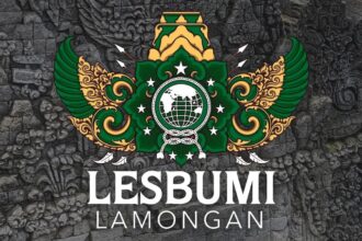 Lembaga Seni dan Budaya Muslimin Indonesia Nahdlatul Ulama (Lesbumi NU) Lamongan meluncurkan logo. Foto: dok Lesbumi Lamongan/NUGres