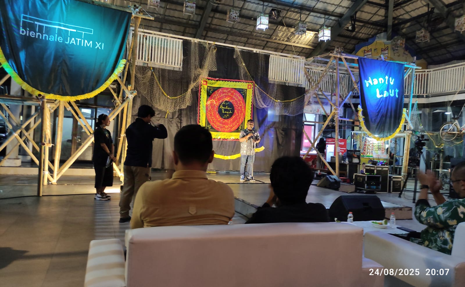 Sambutan Bupati Gresik H. Fandi Akhmad Yani. Foto: Chidir/NUGres