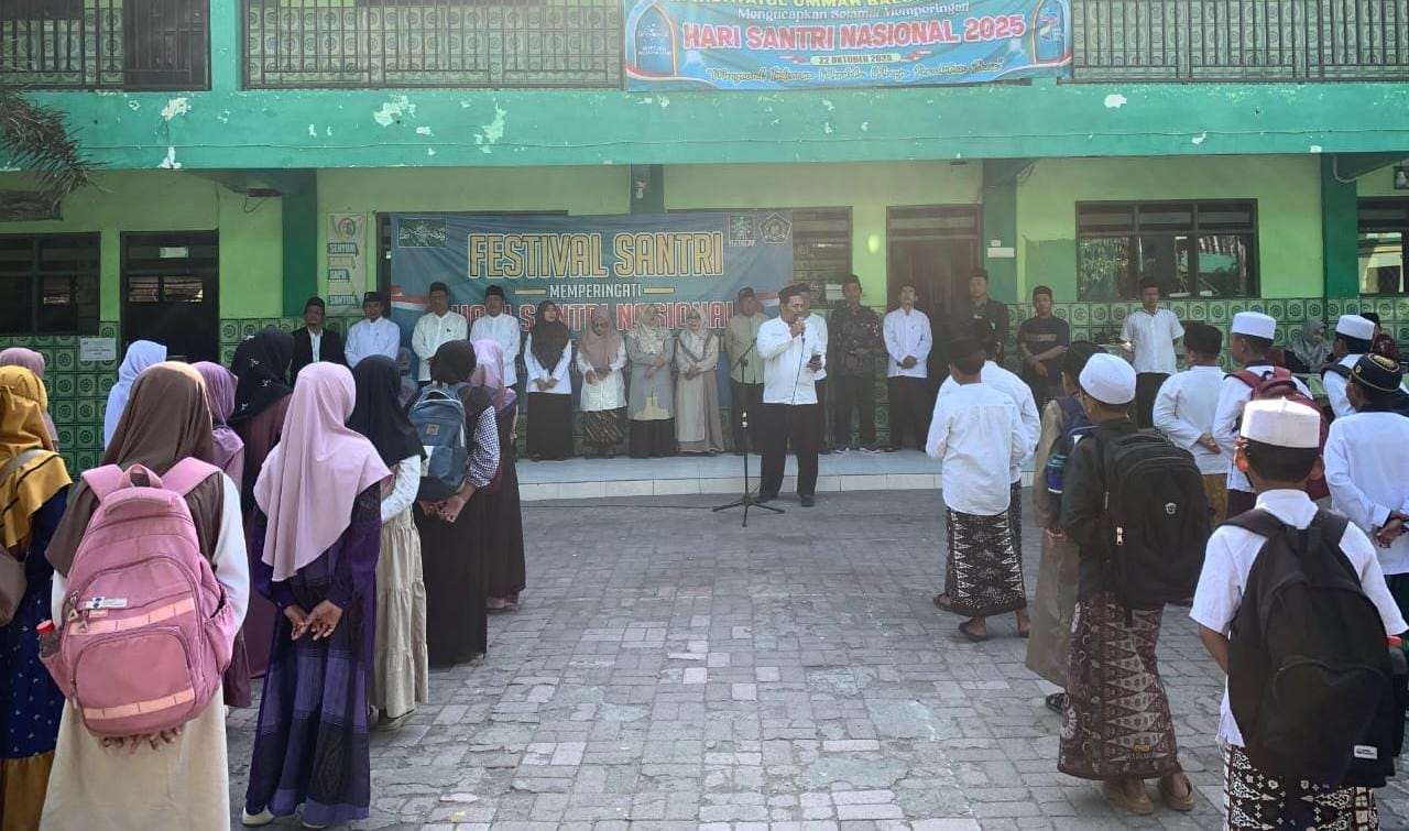Festival Santri, Ajang Kreativitas dan Prestasi Santri Balongpanggang. Foto: dok MWCNU Balongpanggang/NUGres