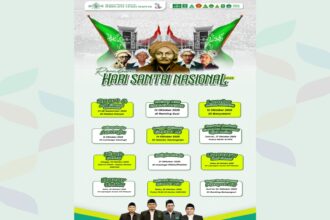 Rangkaian peringatan Hari Santri Nasional 2025, MWCNU Manyar gelar berbagai acara diantaranya penampilan Kirab Irama Drumband hingga Sarapan Bareng Ojek Online dalam Program Jum'at Berkah. Foto: dok MWCNU Manyar/NUGres