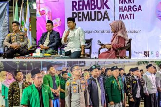 Hadirkan Ketua DPRD Kabupaten Gresik, Pimpinan Anak Cabang (PAC) Gerakan Pemuda Ansor Kedamean perkuat jejaring lintas stakeholder masyarakat dan pemuda, Sabtu (11/10/2025). Foto: dok PAC GP Ansor Kedamean/NUGres