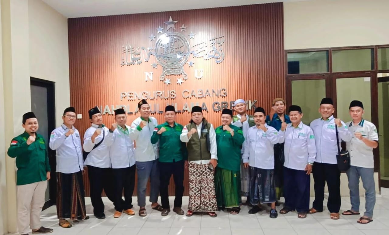 Sekertaris PWNU Jatim juga turut hadir dalam Rapat Koordinasi dan Konsolidasi Lazisnu PCNU dan MWCNU se-Gresik. Foto: dok Lazisnu PCNU Gresik/NUGres