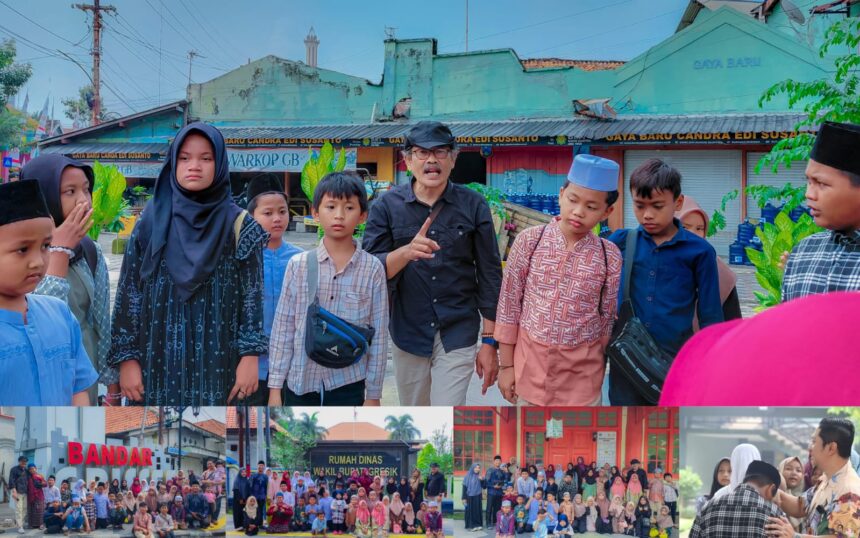 Puluhan anak mengikuti program Field Trip dukatif yang diselenggarakan oleh Rumah Edukasi Belajar Bareng Seru (BBS) pada Ahad (30/11/2025). Foto: dok Rumah Edukasi BBS/NUGres