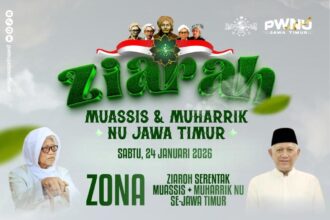 Sambut 1 Abad NU, PWNU Jatim Gelar Ziarah Muassis dan Muharrik NU, Gresik Termasuk dalam Zona 3. Foto: Instagram @PWNUJatim/NUGres