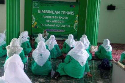 Pimpinan Cabang (PC) Fatayat NU Gresik melalui Bidang Penelitian dan Pengembangan (Litbang) menggelar kegiatan Ngaji Data guna memperkuat sistem pendataan anggota Fatayat NU. Foto: dok PC Fatayat NU Gresik/NUGres